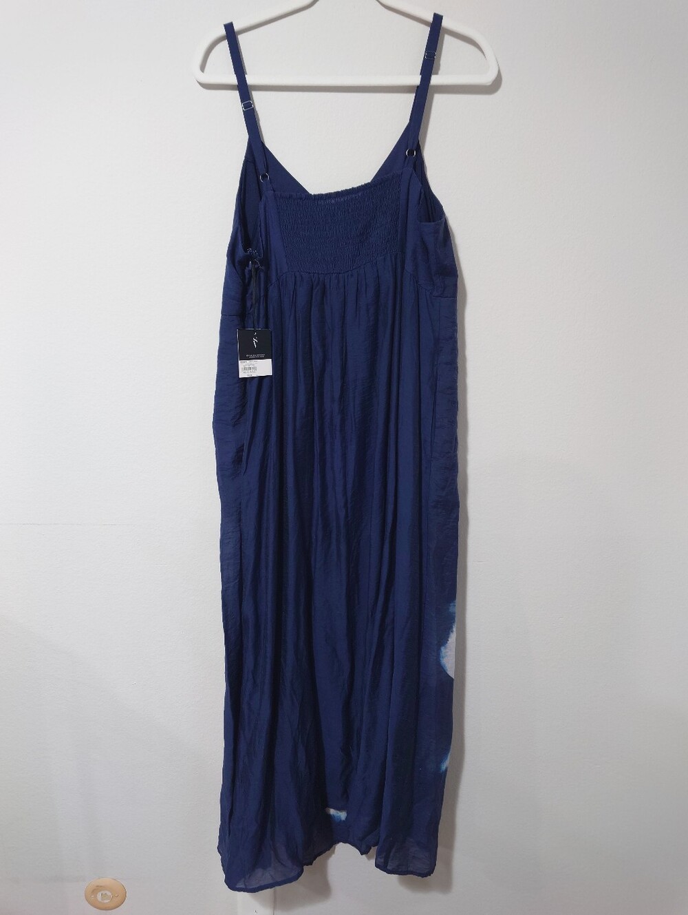 Simply Vera Vera Wang Blue Maxi Sundress NWT XL - Picture 6 of 6